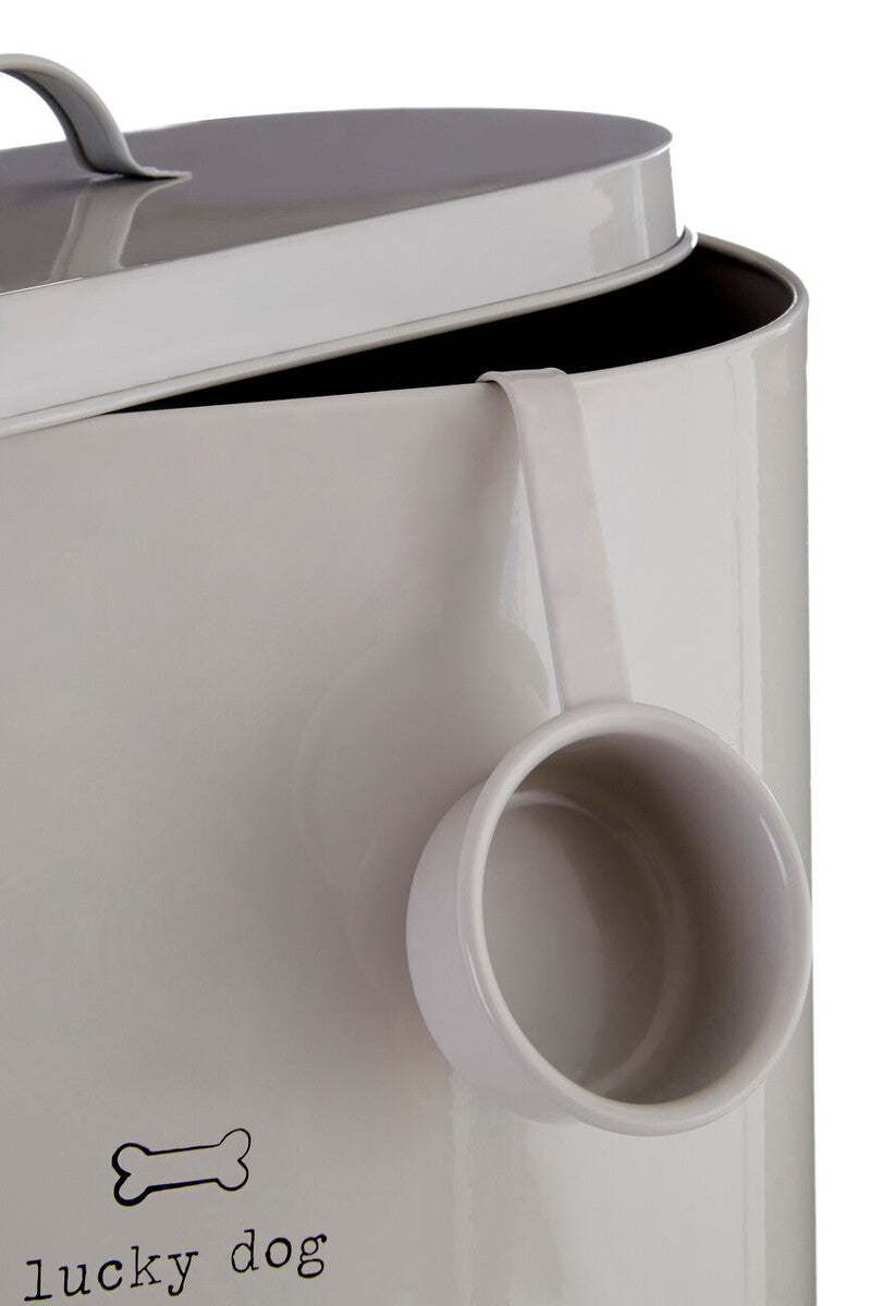 Adore Pets 6.5Ltr Lucky Dog Food Storage Bin With Spoon