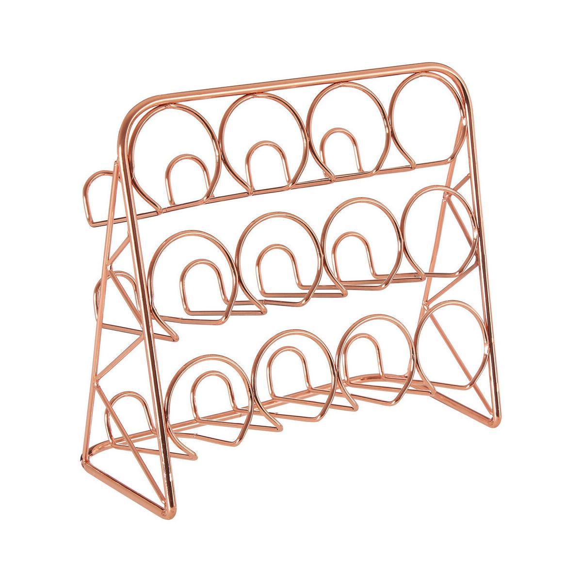 Vertex Copper Finish Spice Rack