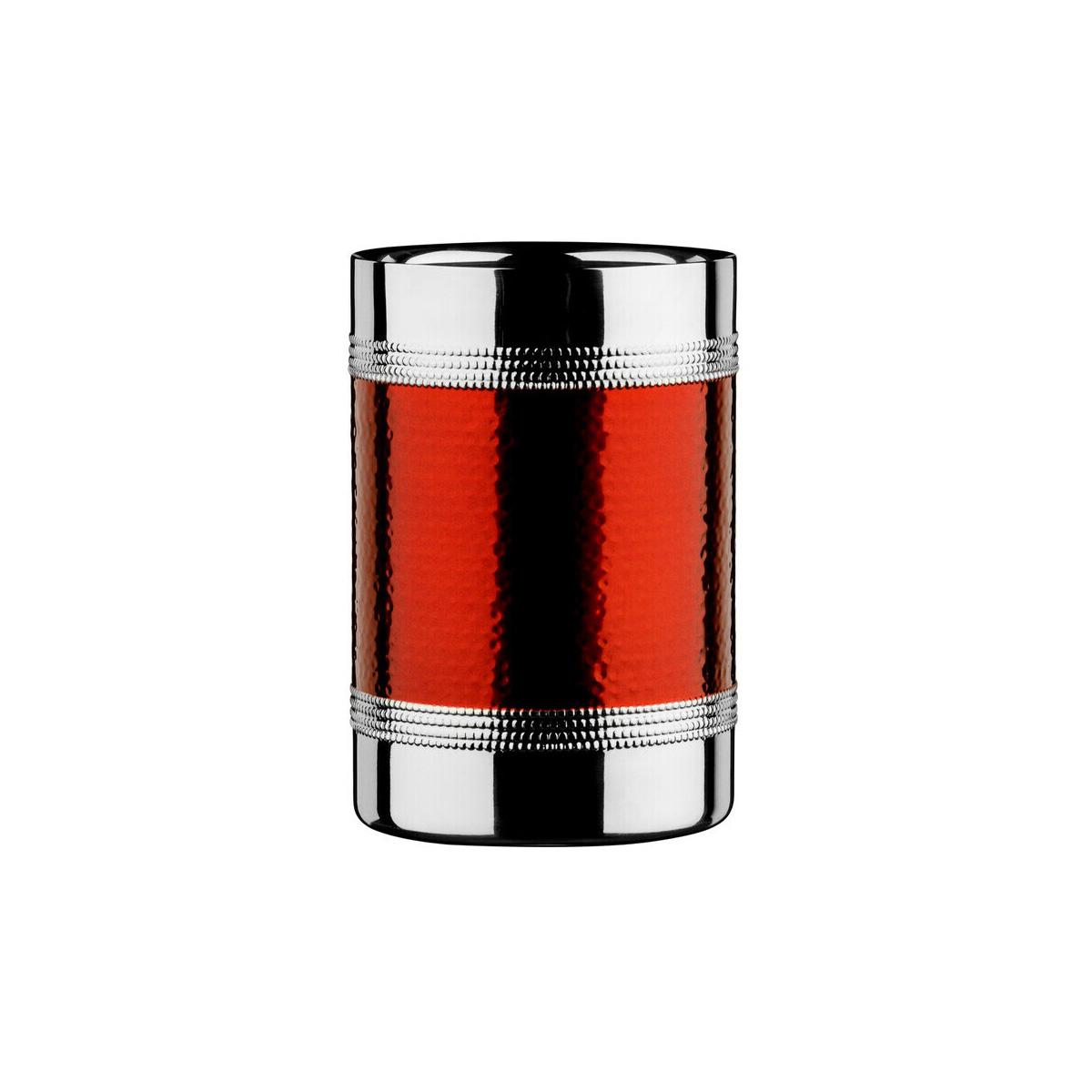 Hammered Red Band Bottle Cooler