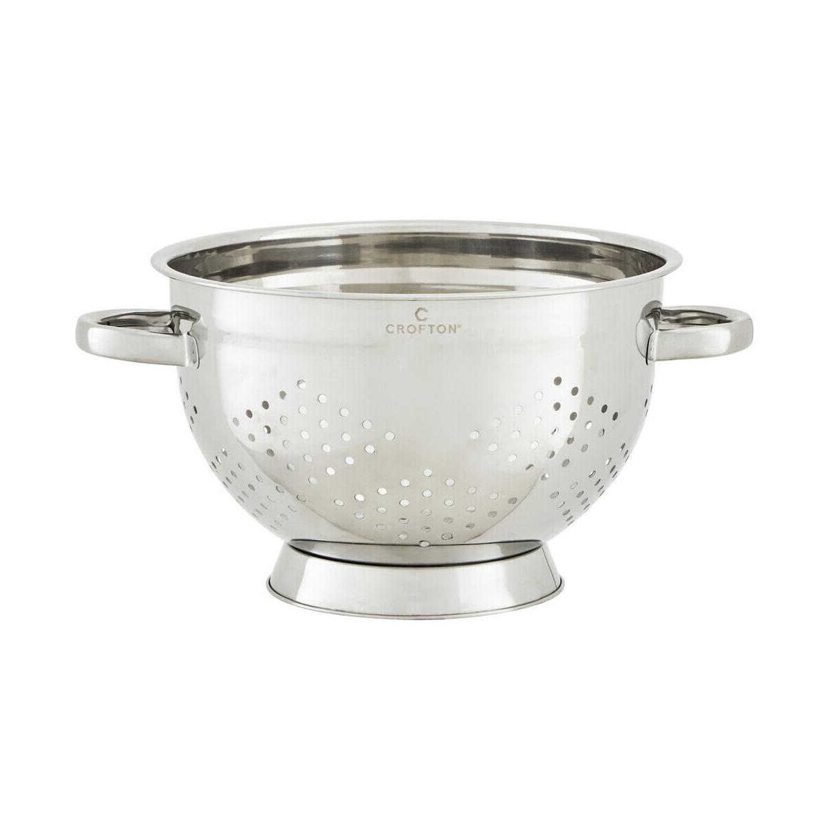 Farmhouse Mirror Finish Stainless Steel Colander