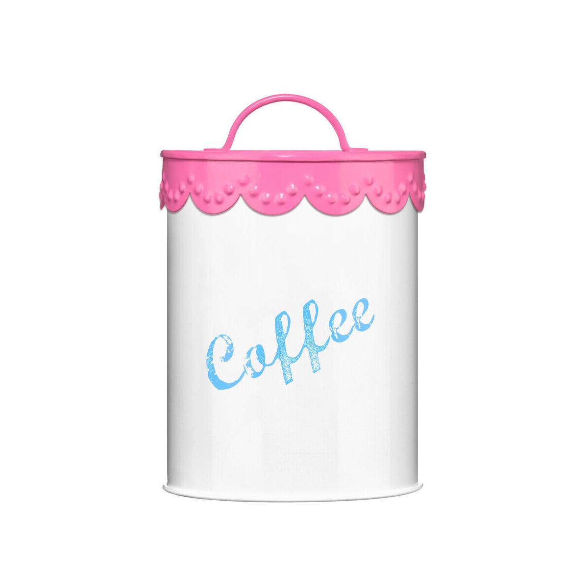 Pink Lace Coffee Canister