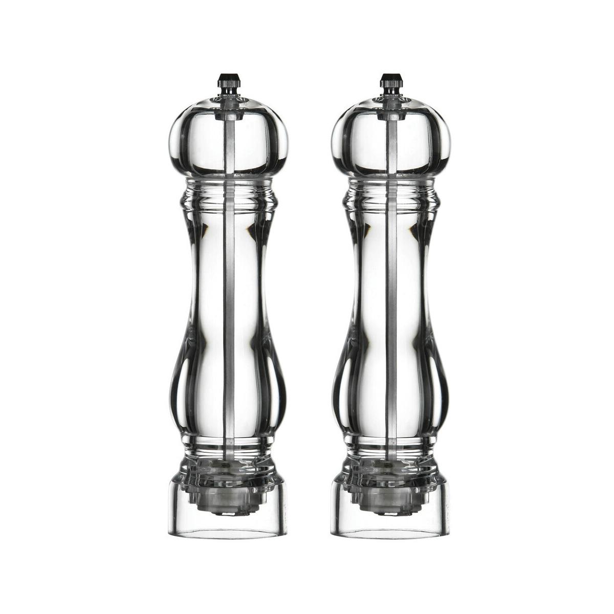 Cody Large Acrylic Salt and Pepper Mill Set