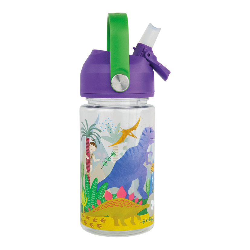 Tritan Drinks Bottle - Dinosaur