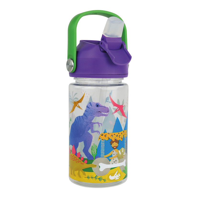 Tritan Drinks Bottle - Dinosaur