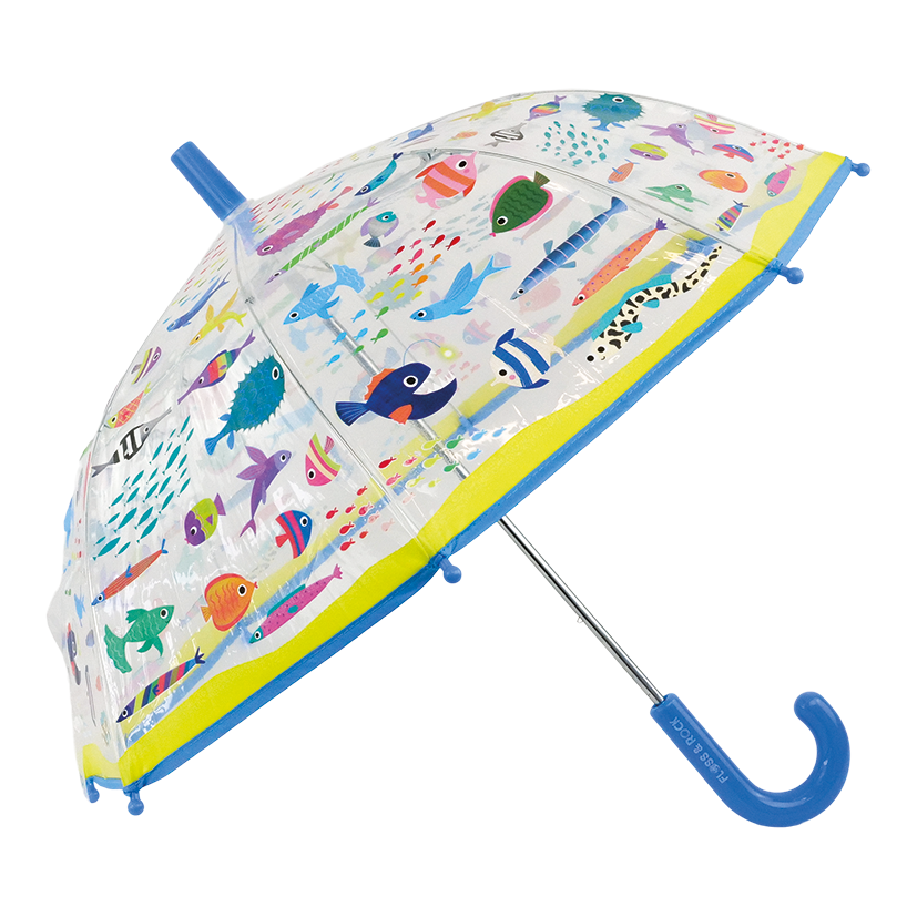 Colour Changing Umbrella - Ocean (Clear)