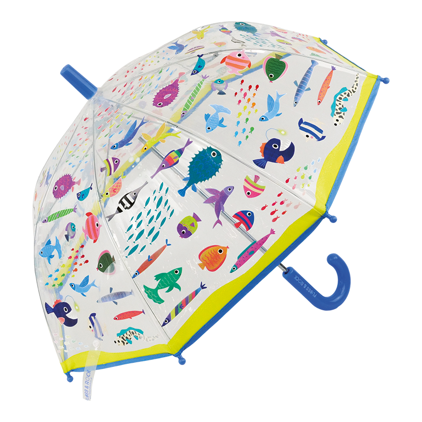 Colour Changing Umbrella - Ocean (Clear)