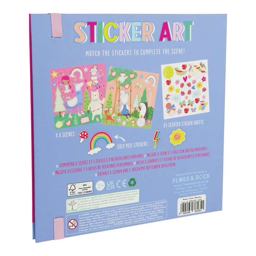 Sticker Art - Rainbow Fairy