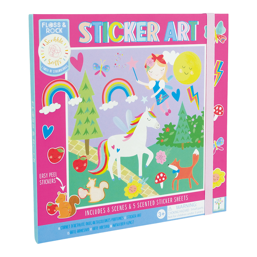 Sticker Art - Rainbow Fairy