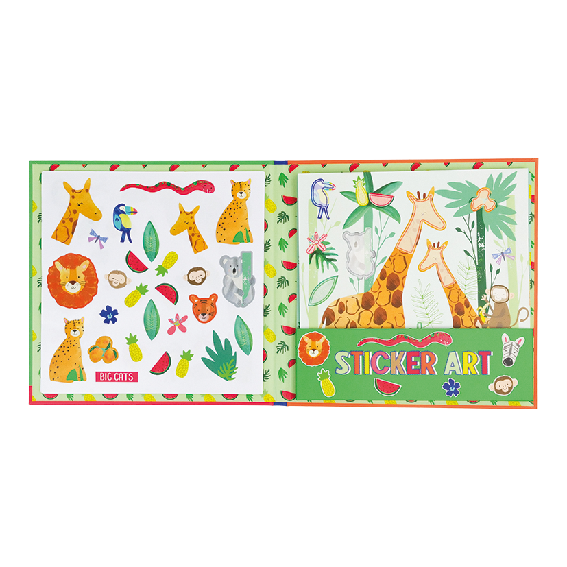 Sticker Art - Jungle