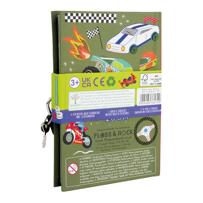 Scented Secret Diary - Cars