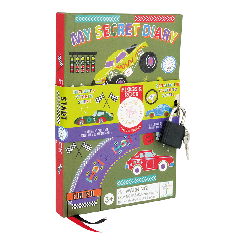 Scented Secret Diary - Cars