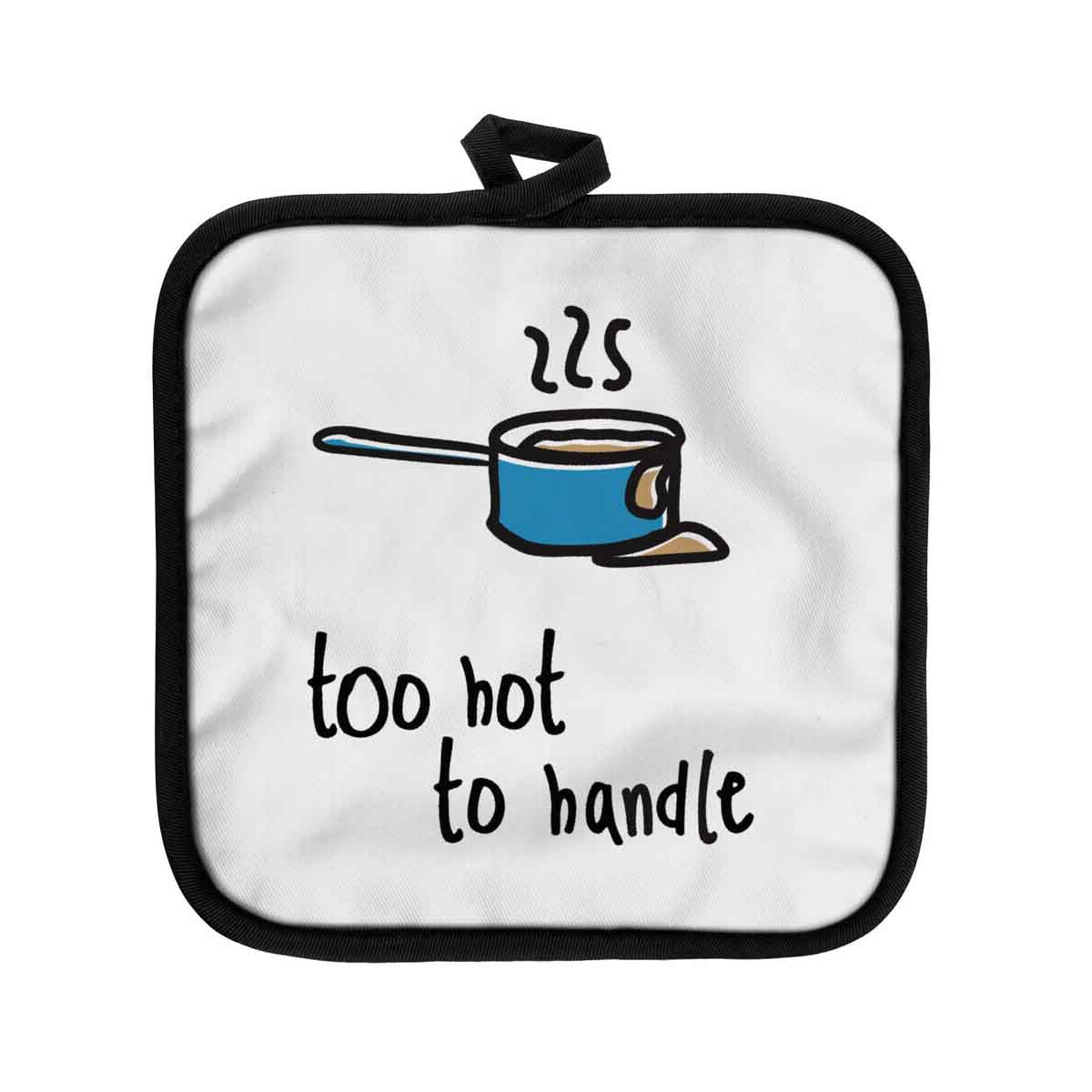 Doodle too hot to handle Pot Holder