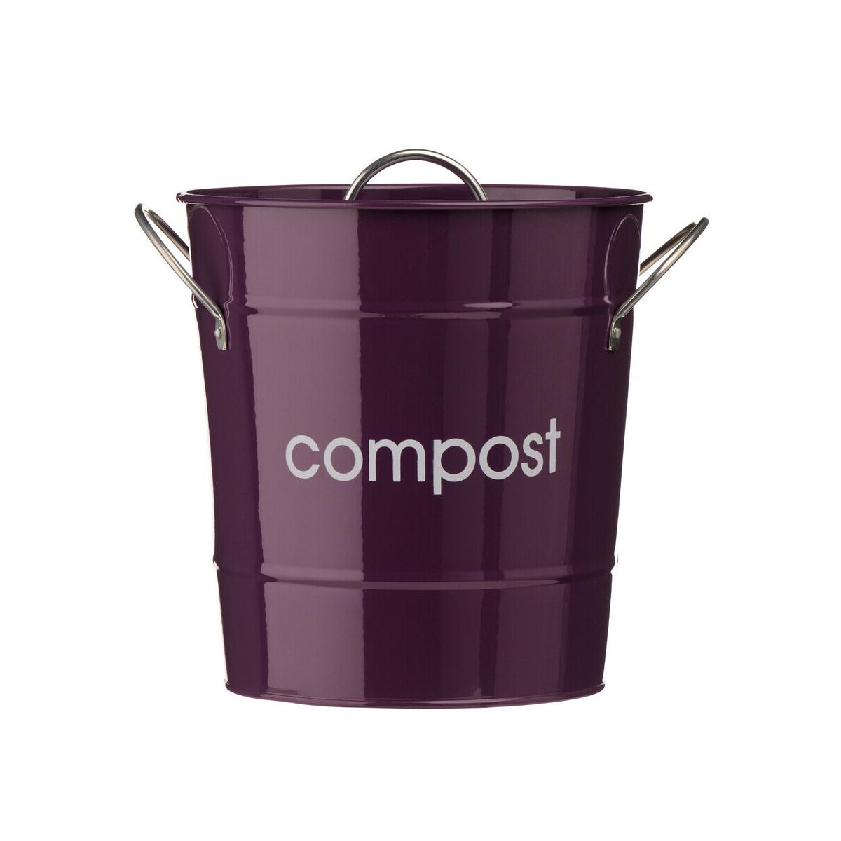 Purple Compost Bin