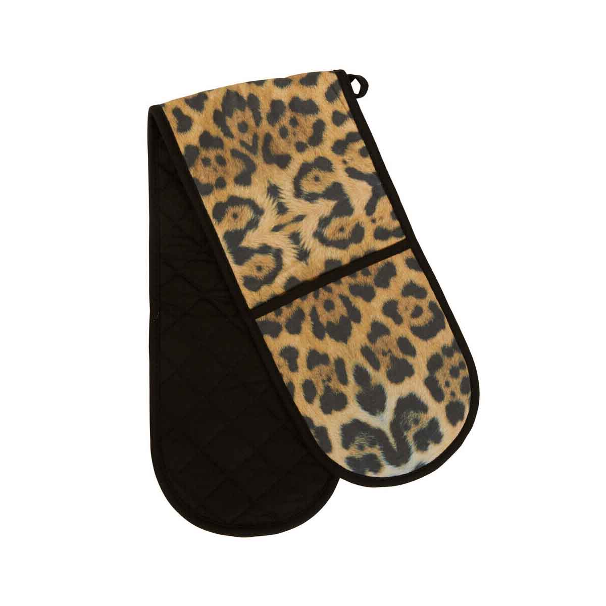 Leopard Print Double Oven Glove
