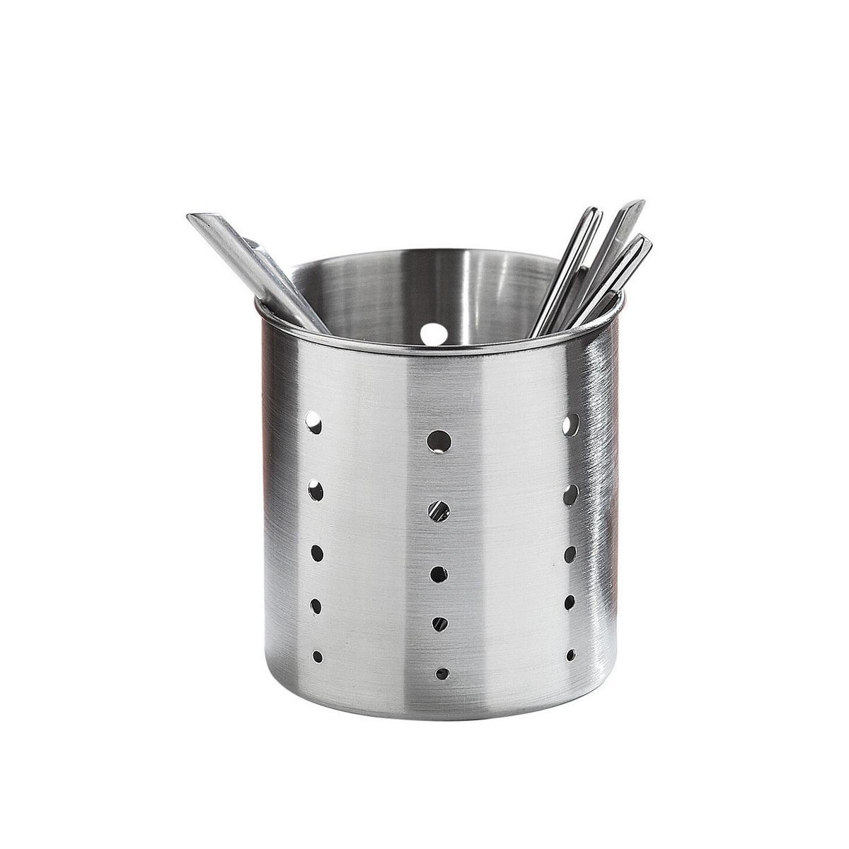 Safira Satin Stainless Steel Cutlery Caddy