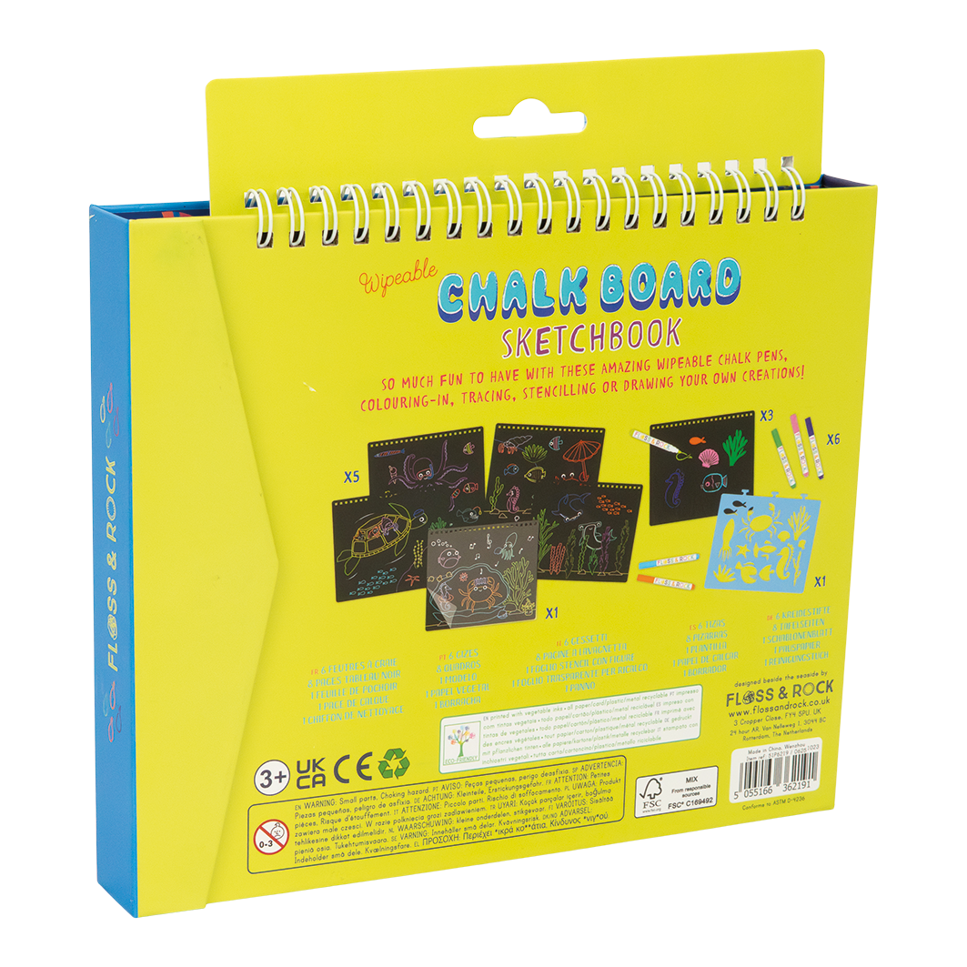 Chalk Board Sketchbook - Ocean