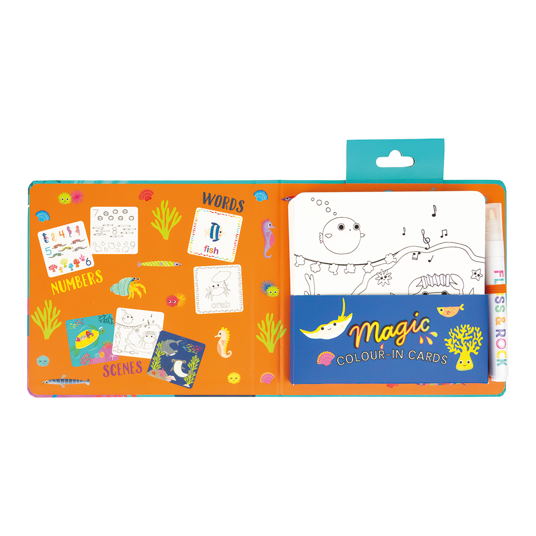 Magic Color Changing Water Cards - Ocean