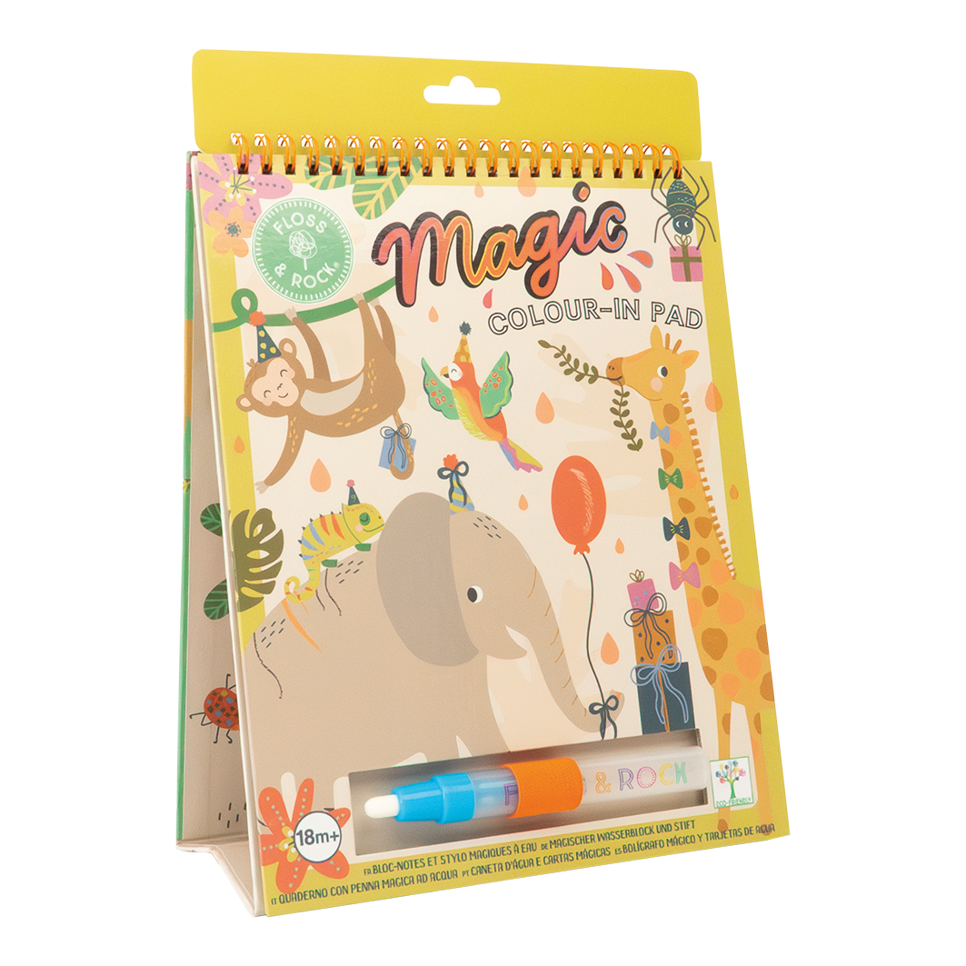 Magic Colour Changing Watercard Easel and Pen - Jungle