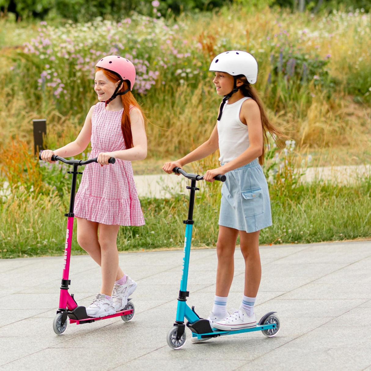 Fuchsia - Deluxe 2 Wheel Scooter