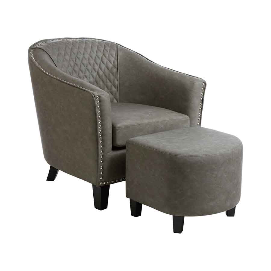 Derby Chair With Footstool