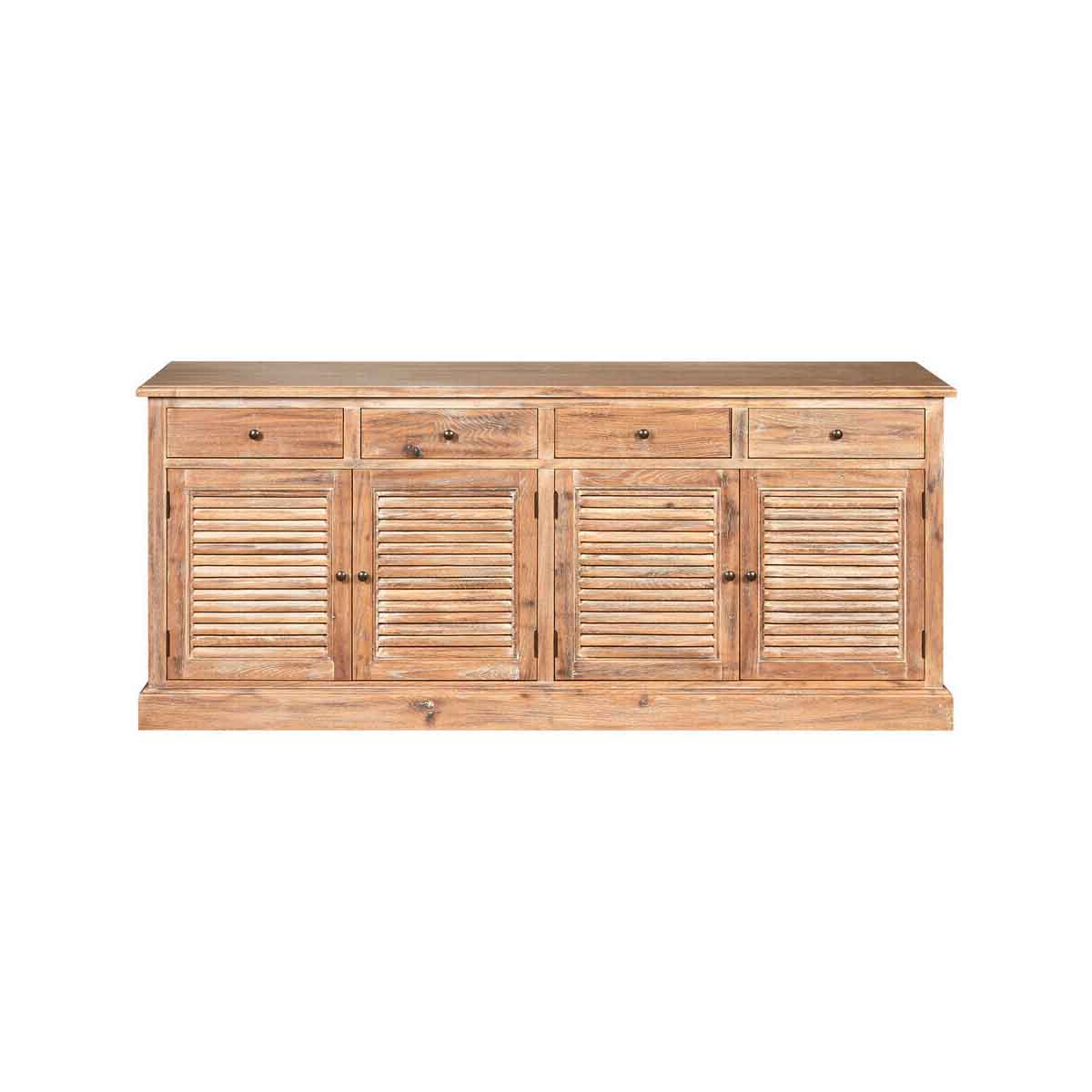 Lyon 4 Drawers Whitewash Sideboard