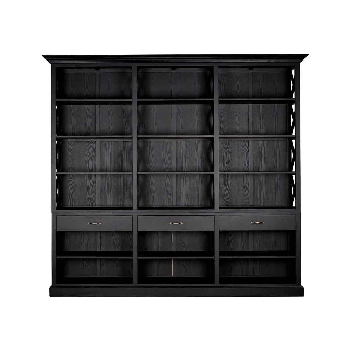 Lyon 3 Drawers Bookcase