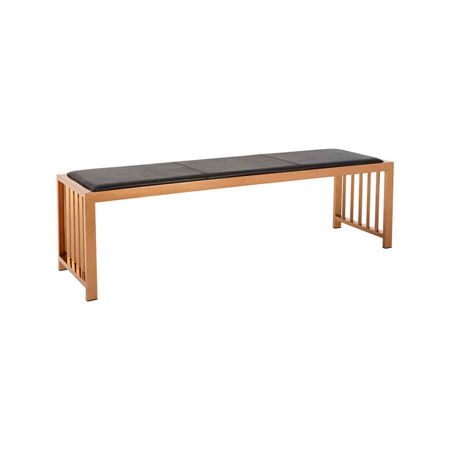 Novara Rose Gold Bench