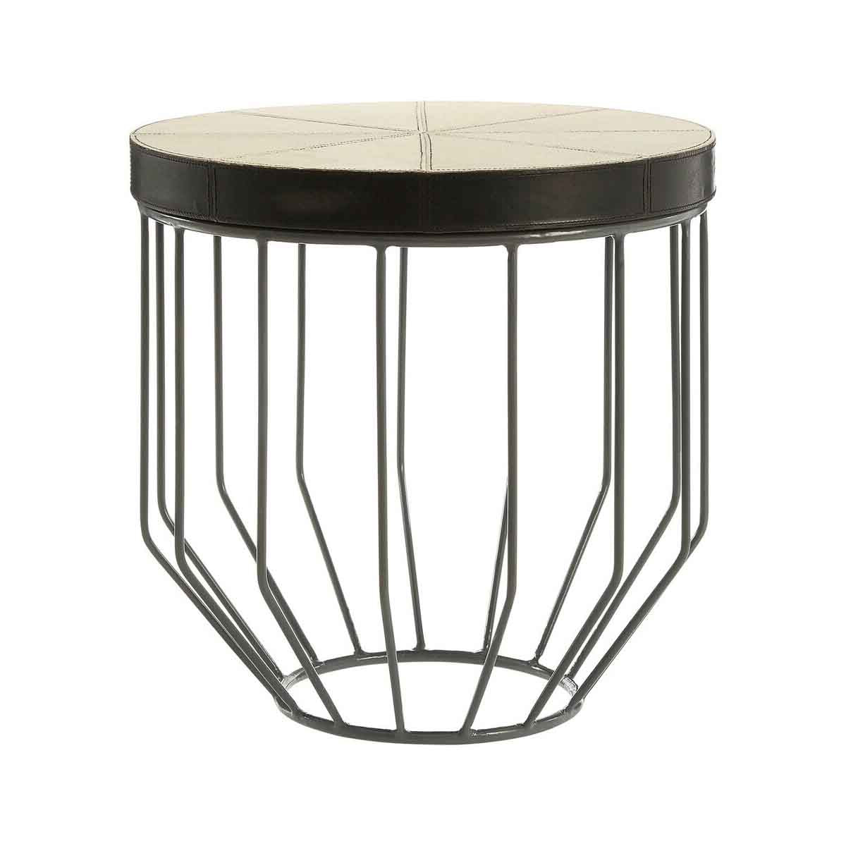 Kensington Townhouse Tall Iron Side Table