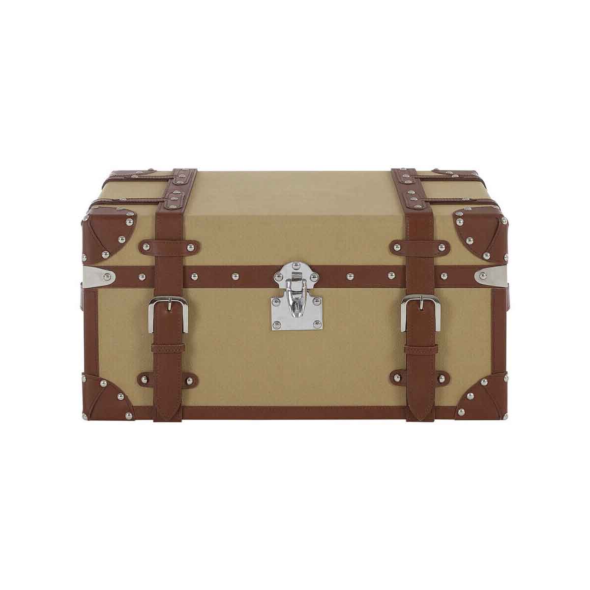 Columbus Small Canvas Storage Trunk