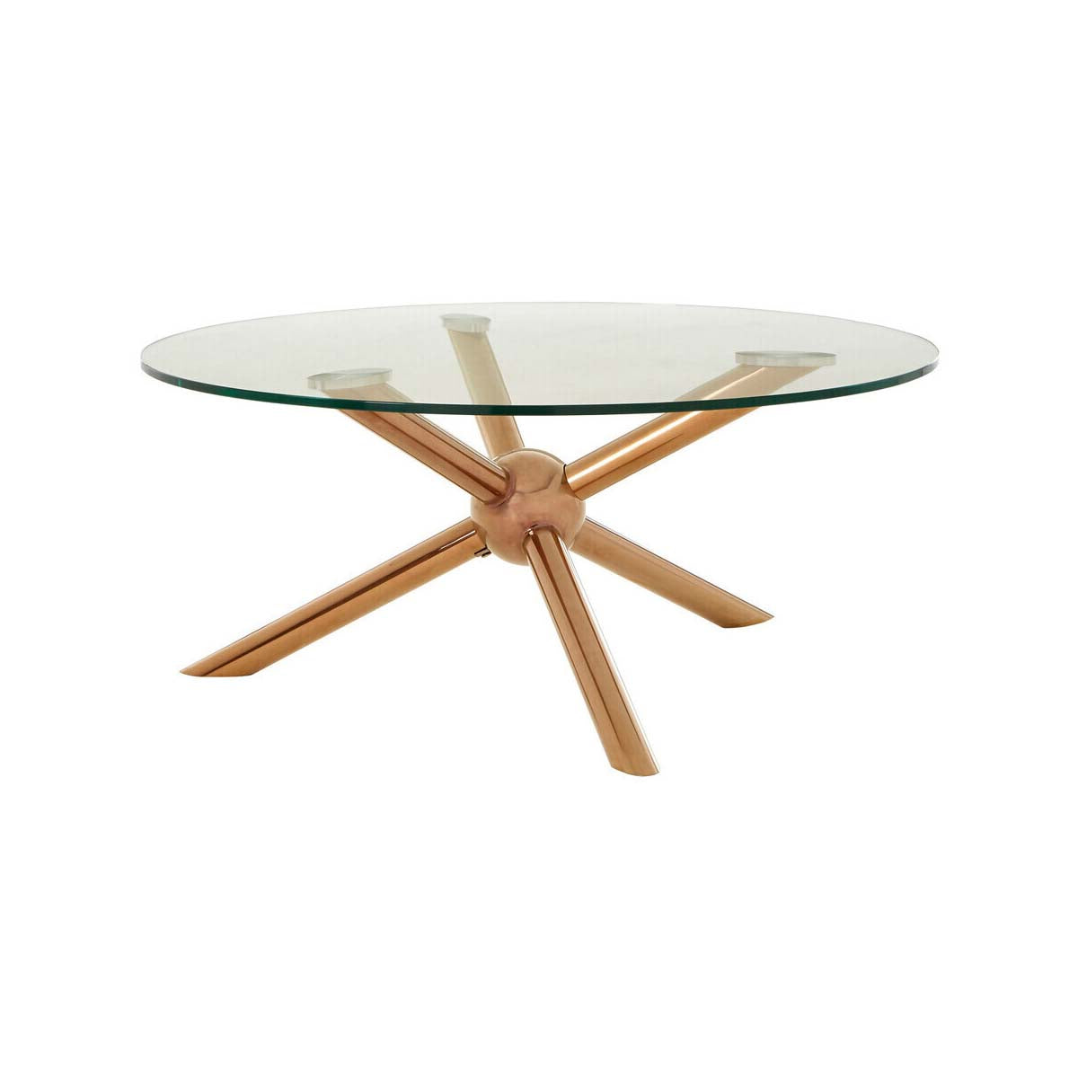 Novo Round Rose Gold Coffee Table