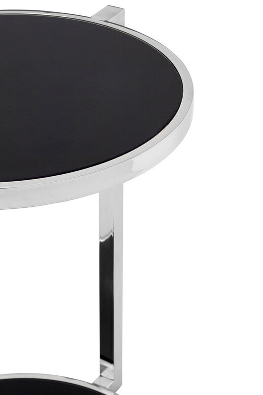 Novo Side Table With Rounded Base