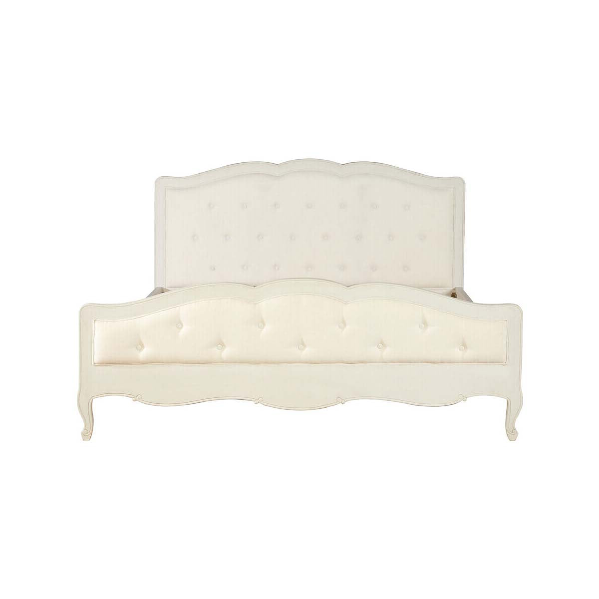 Loire White Super Kingsize Bed