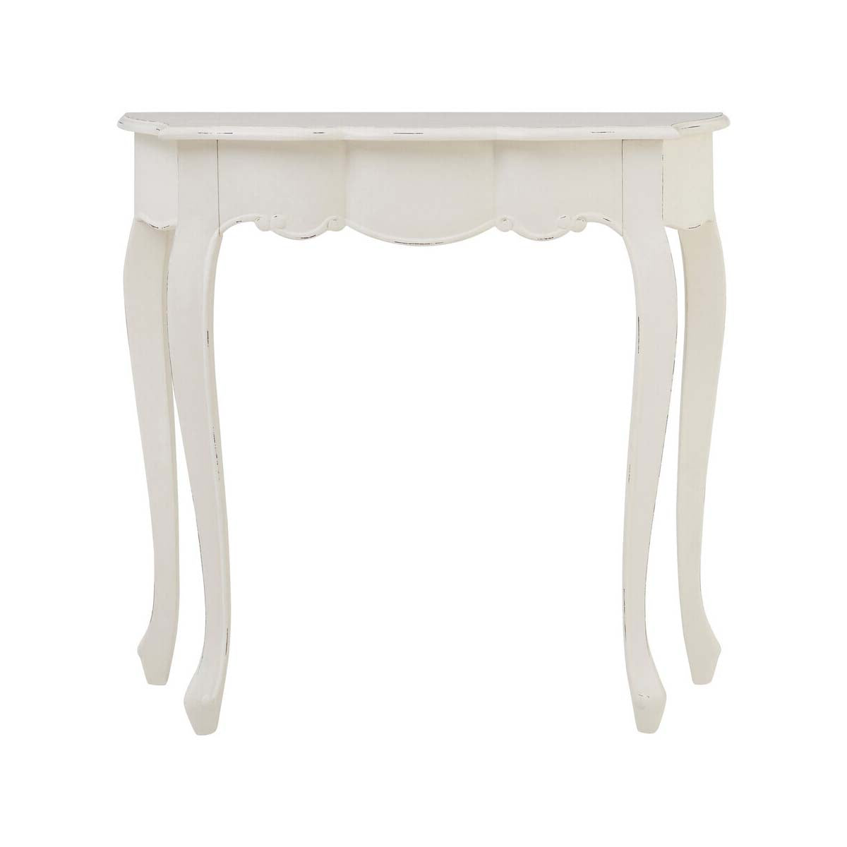 Loire White Console Table