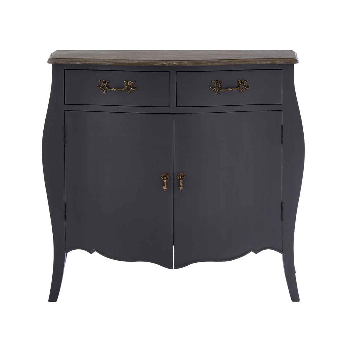 Loire Two Door Dark Grey Sideboard