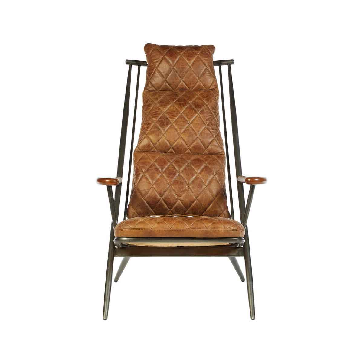 Hoxton Light Brown Leather Chair