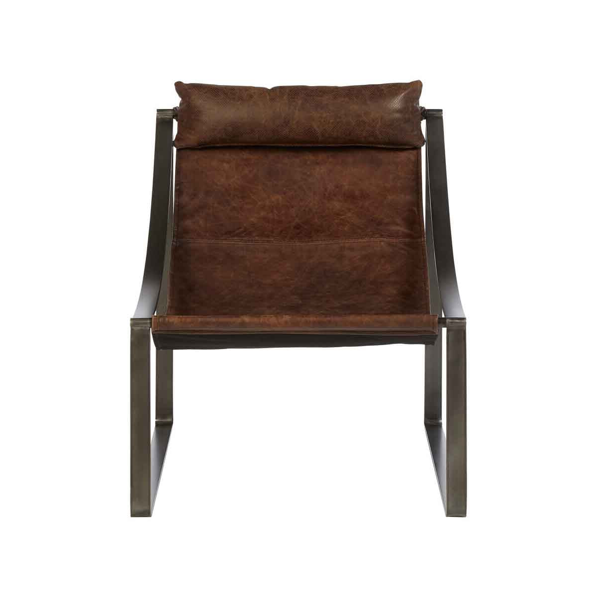 Hoxton Brown Leather Chair