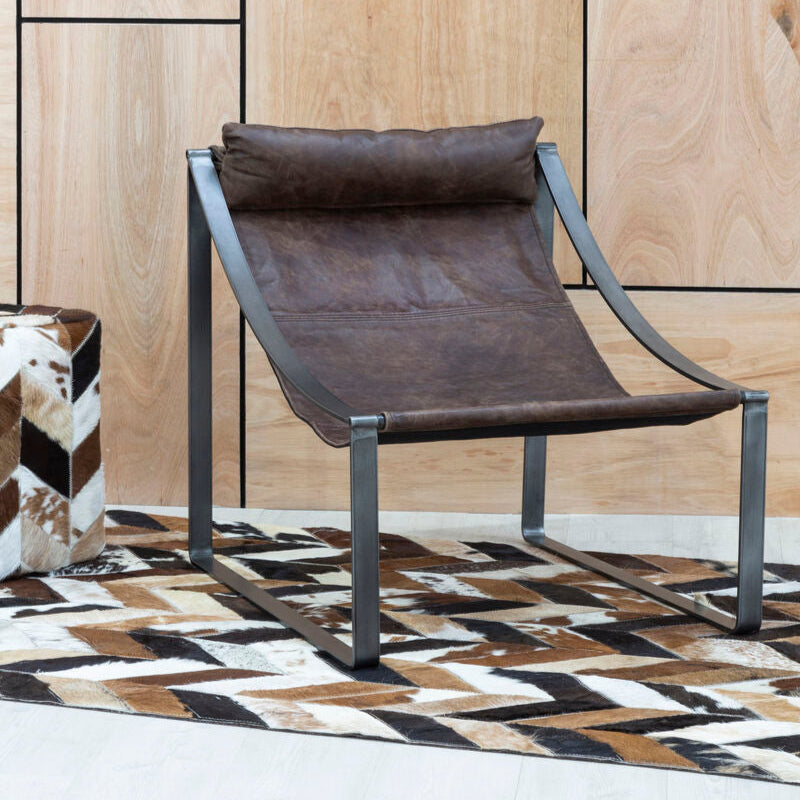 Hoxton Brown Leather Chair