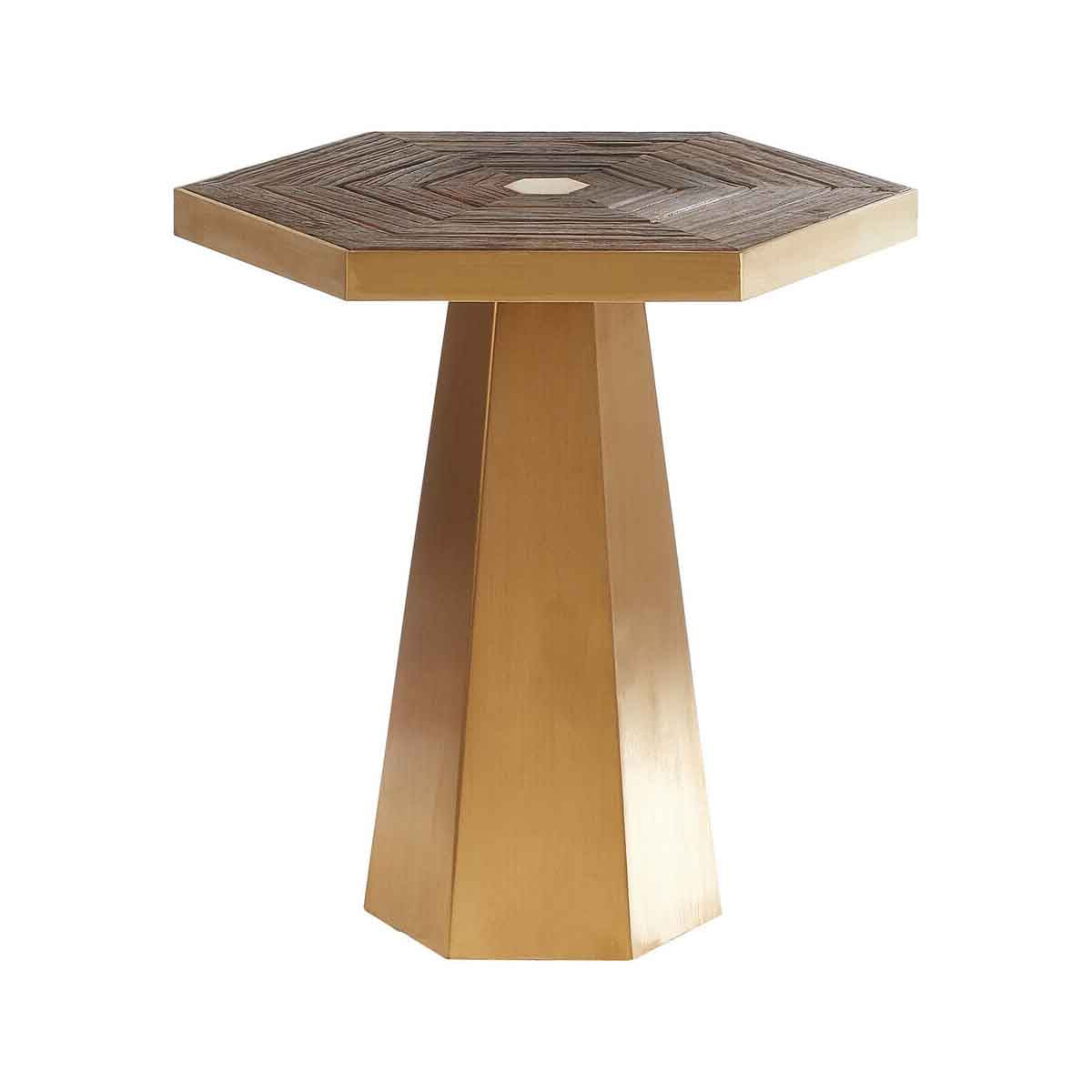 Titan Small Hexagon End Table
