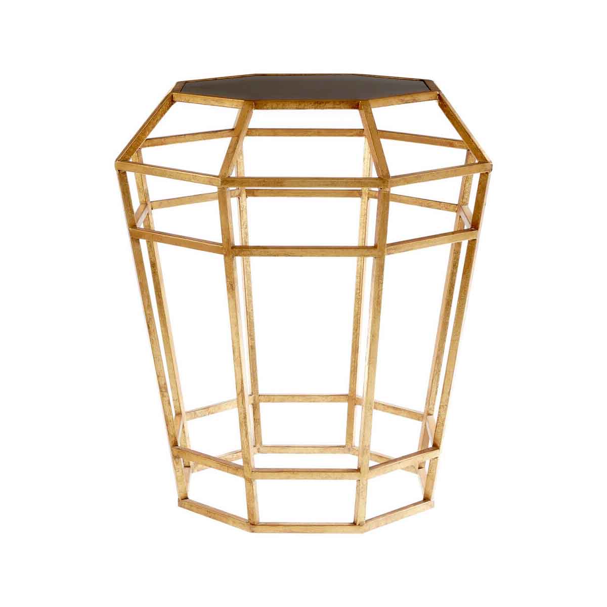 Zariah Mirror Top and Geometric Base Table