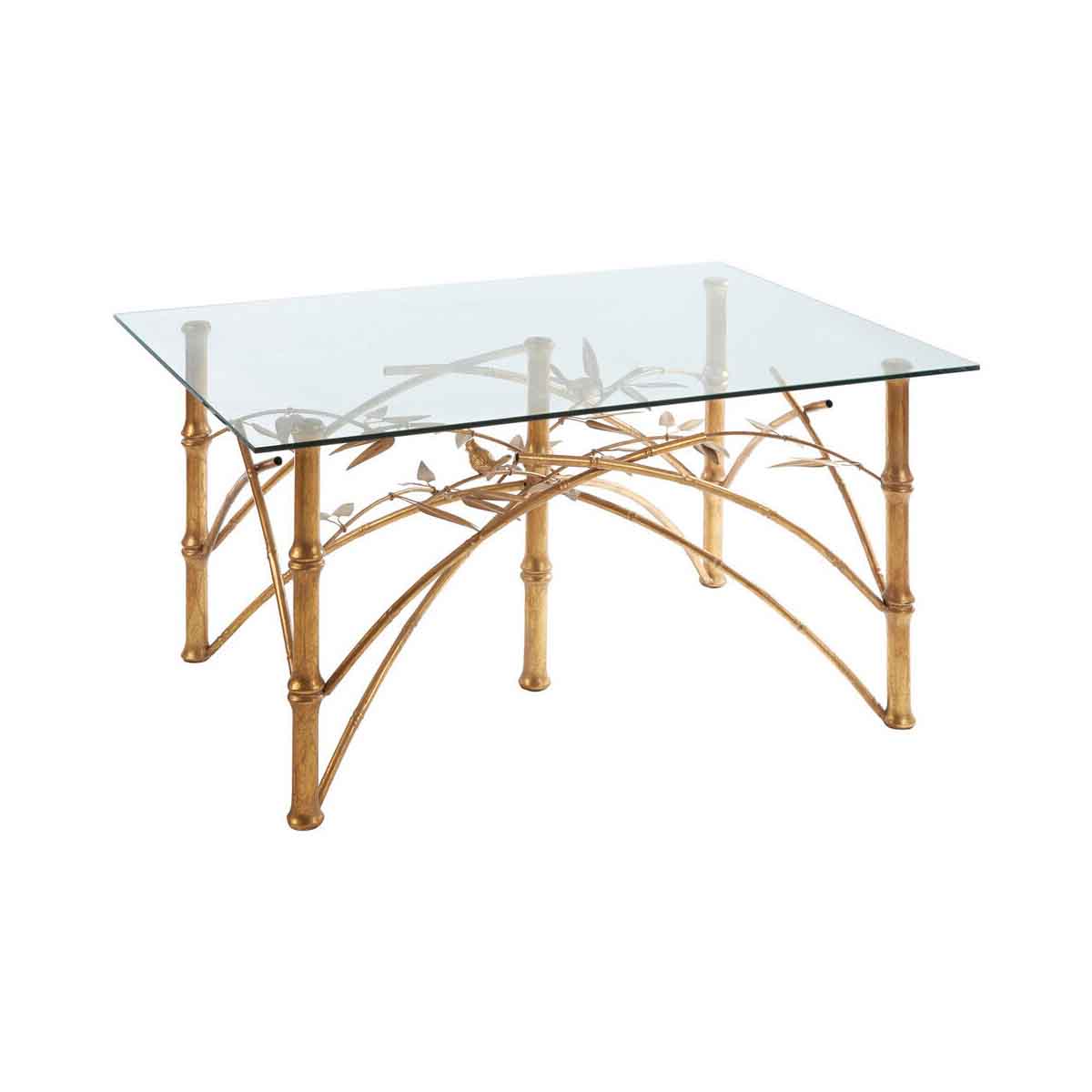 Zariah Table With Bamboo Design Legs