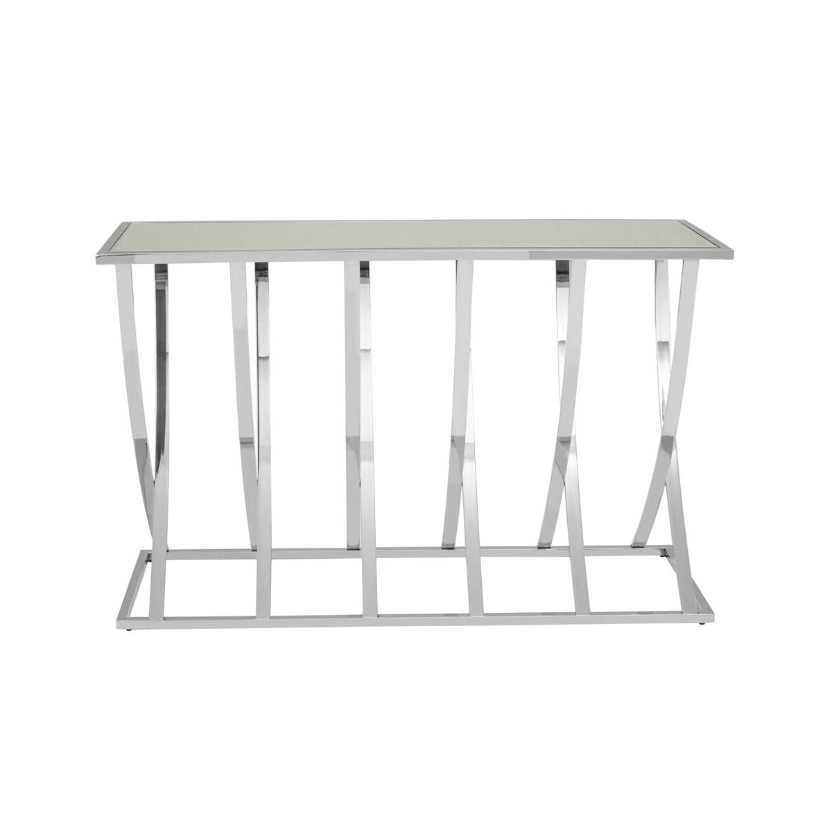 Reena Silver Console Table