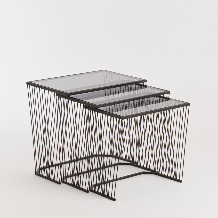 Trento Set Of 3 Side Tables