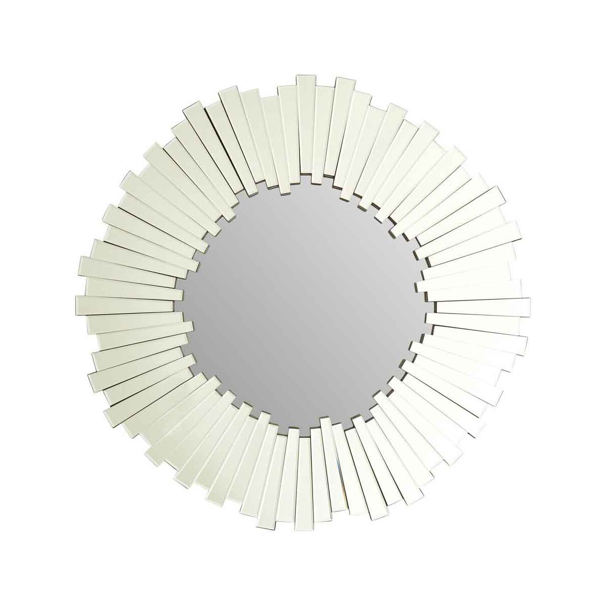 Puzzle Flared Wall Mirror