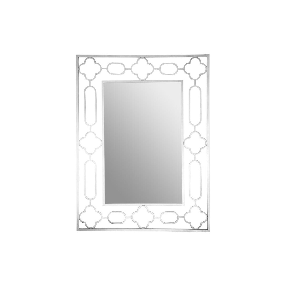 Merlin Silver Leaf Wall Mirror.