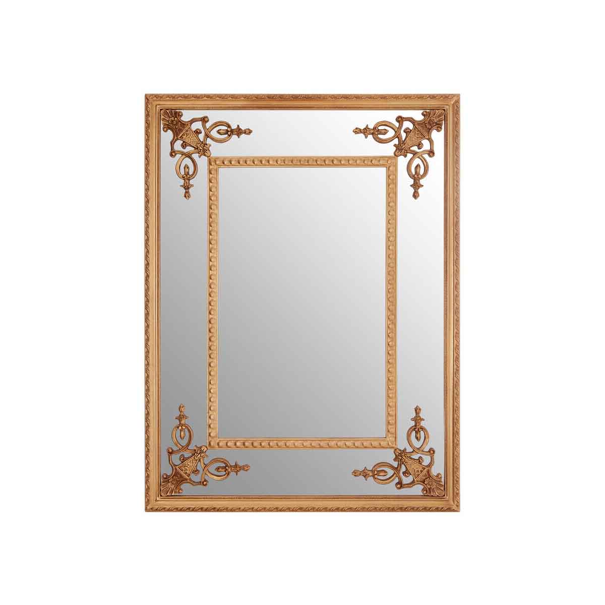 Marseille Gold Motifs Frame Wall Mirror