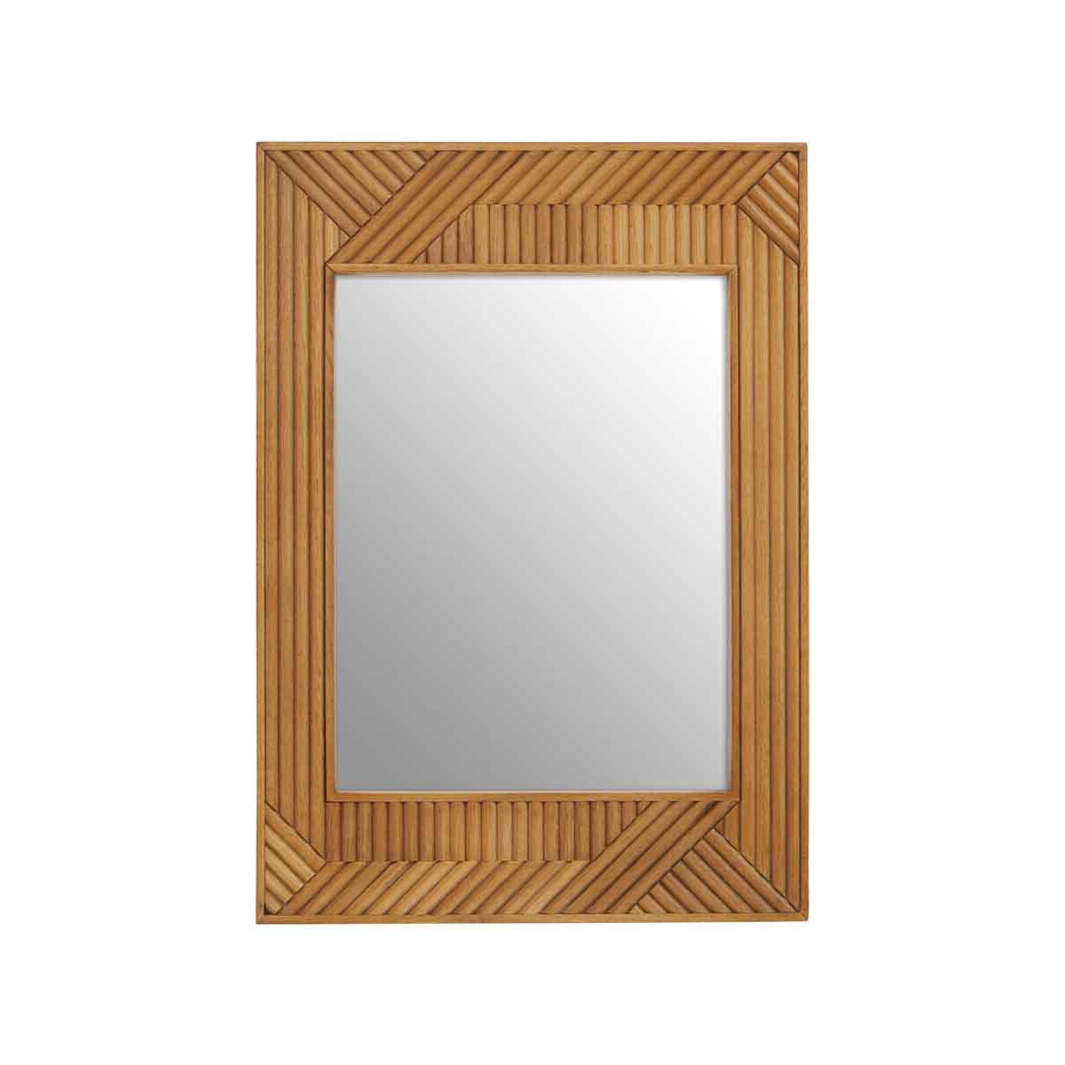 Jakara Natural Finish Wall Mirror