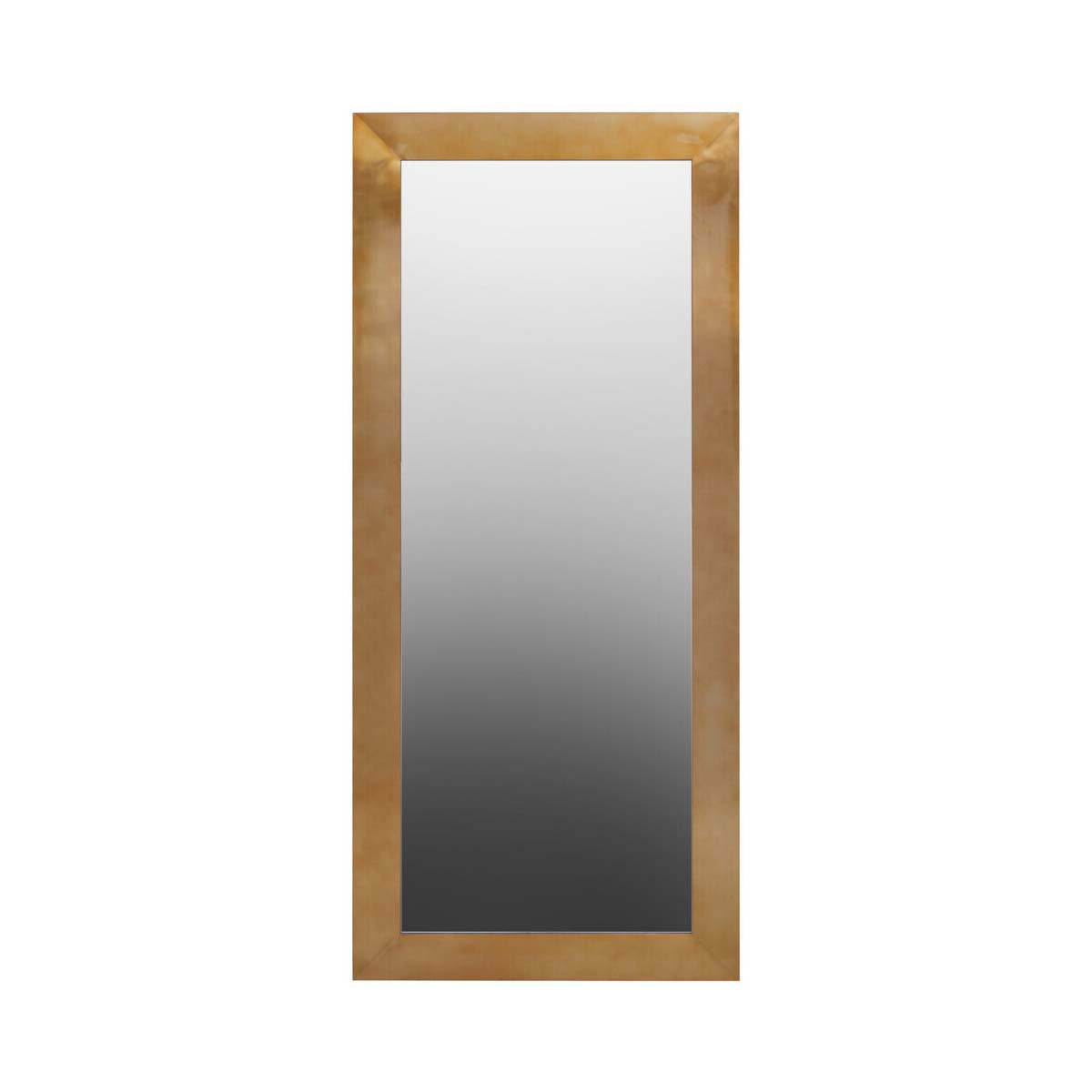 Grenoble Gold Finish Rectangular Wall Mirror