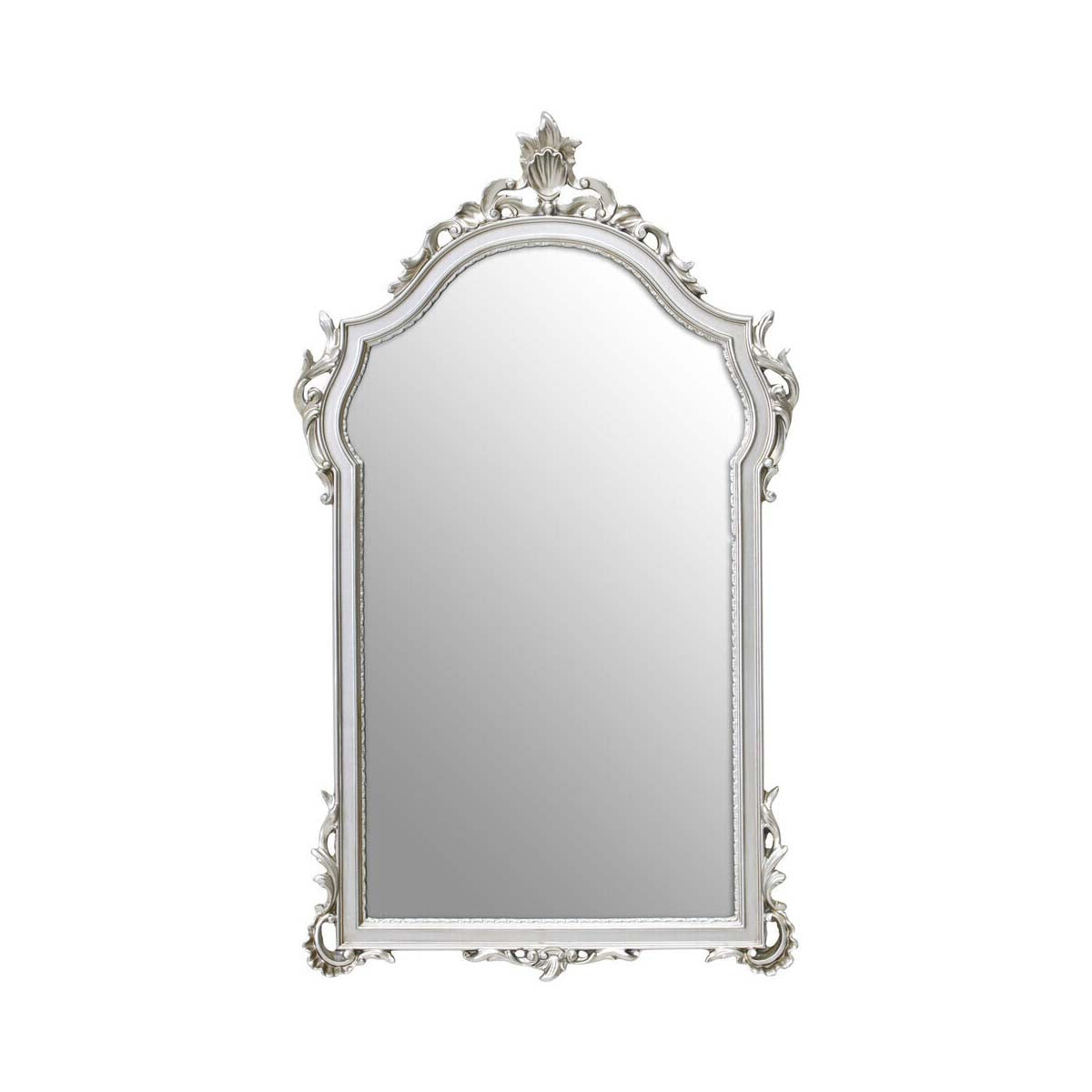Teramo Silver Finish Wall Mirror