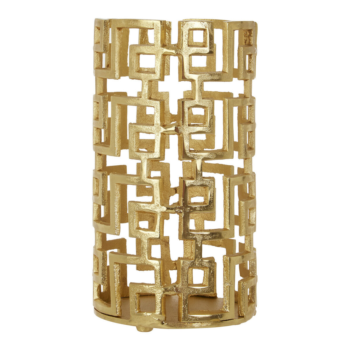 Delphi Small Gold Finish Candle Holder