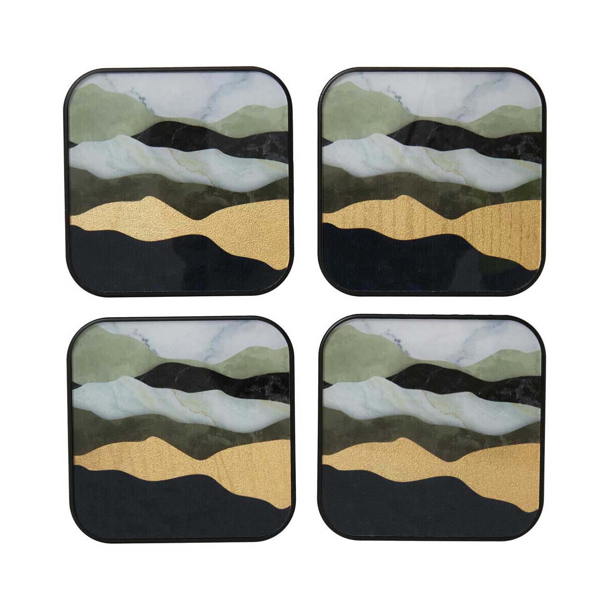 Celina Set Of Four Square Coasters